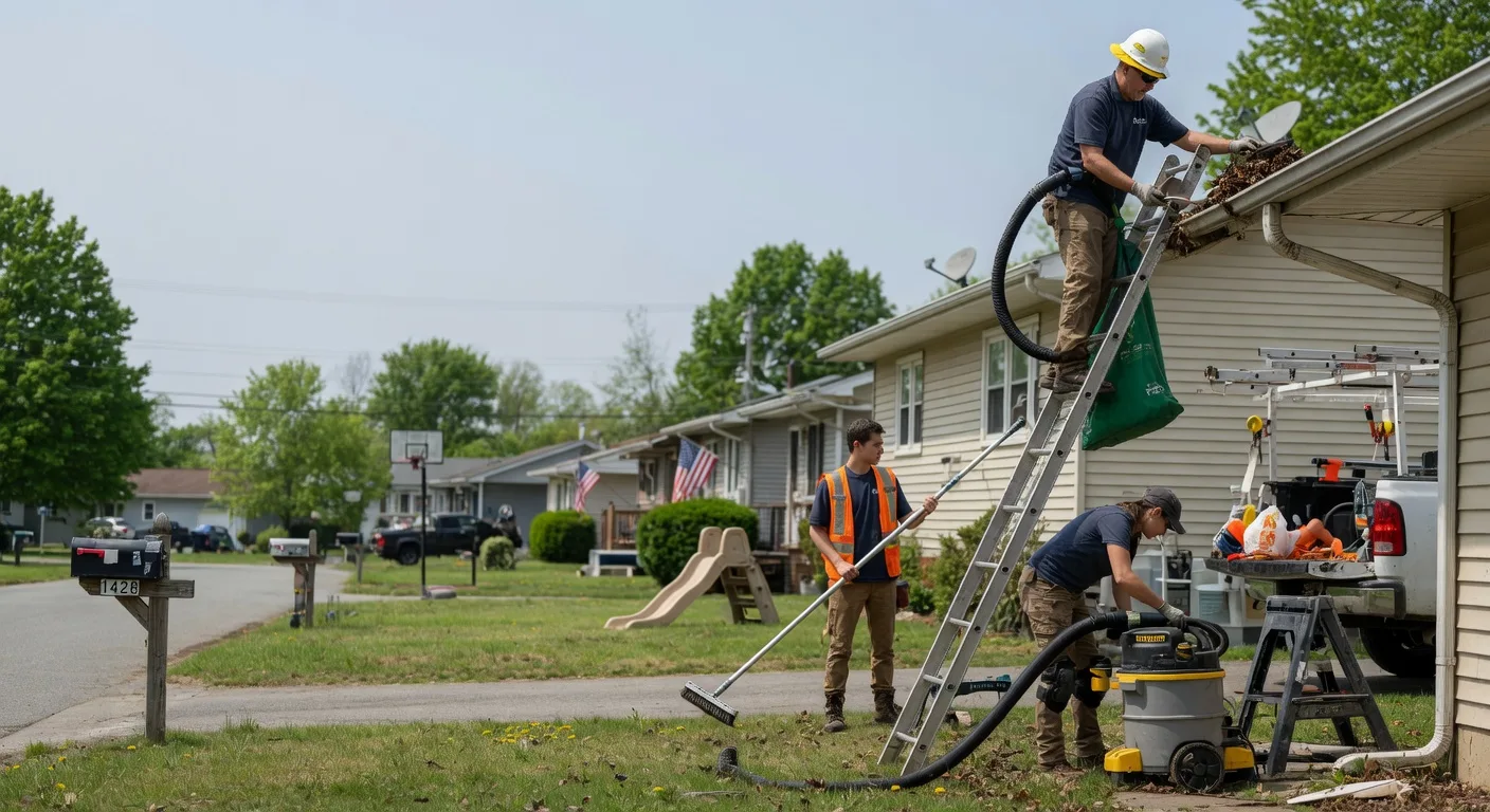 Gutter Installation in Wadesville, IN near me
